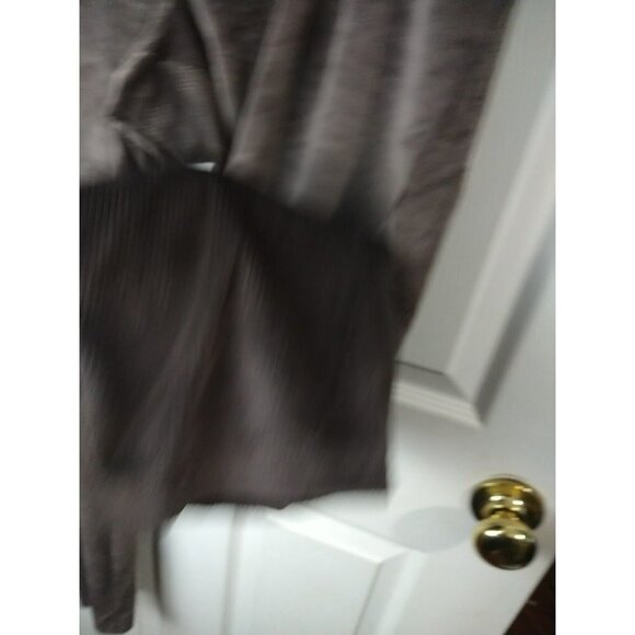 Woman With Control Dark Brow Knit Corduroy Wide Band Pants. Size 1XT - Picture 7 of 13